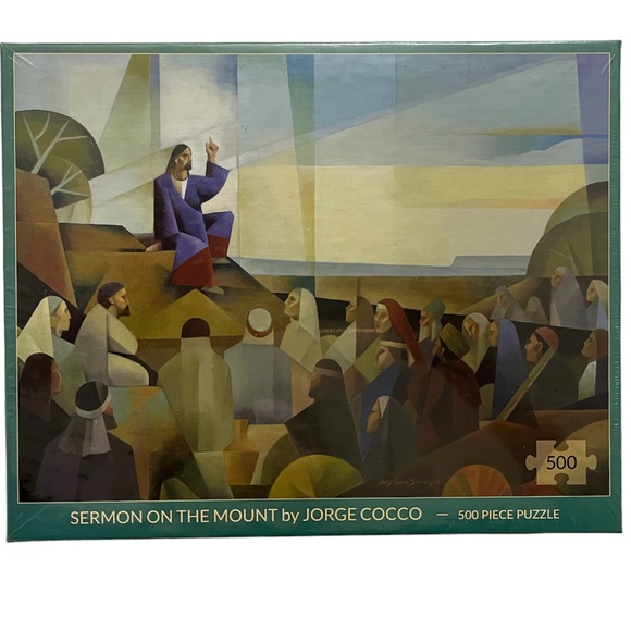 Altus Fine Art | Games | Sermon On The Mount By Jorge Cocco 50 Piece ...